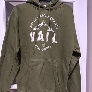 Never Worn Sweatshirt Vail Olive Green Sz M